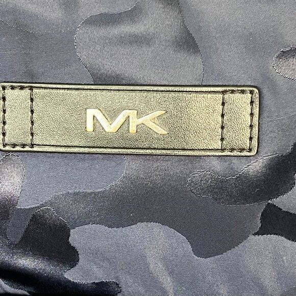 Michael Kors Camouflage Nylon Jacquard Backpack Blue Camo main image 6
